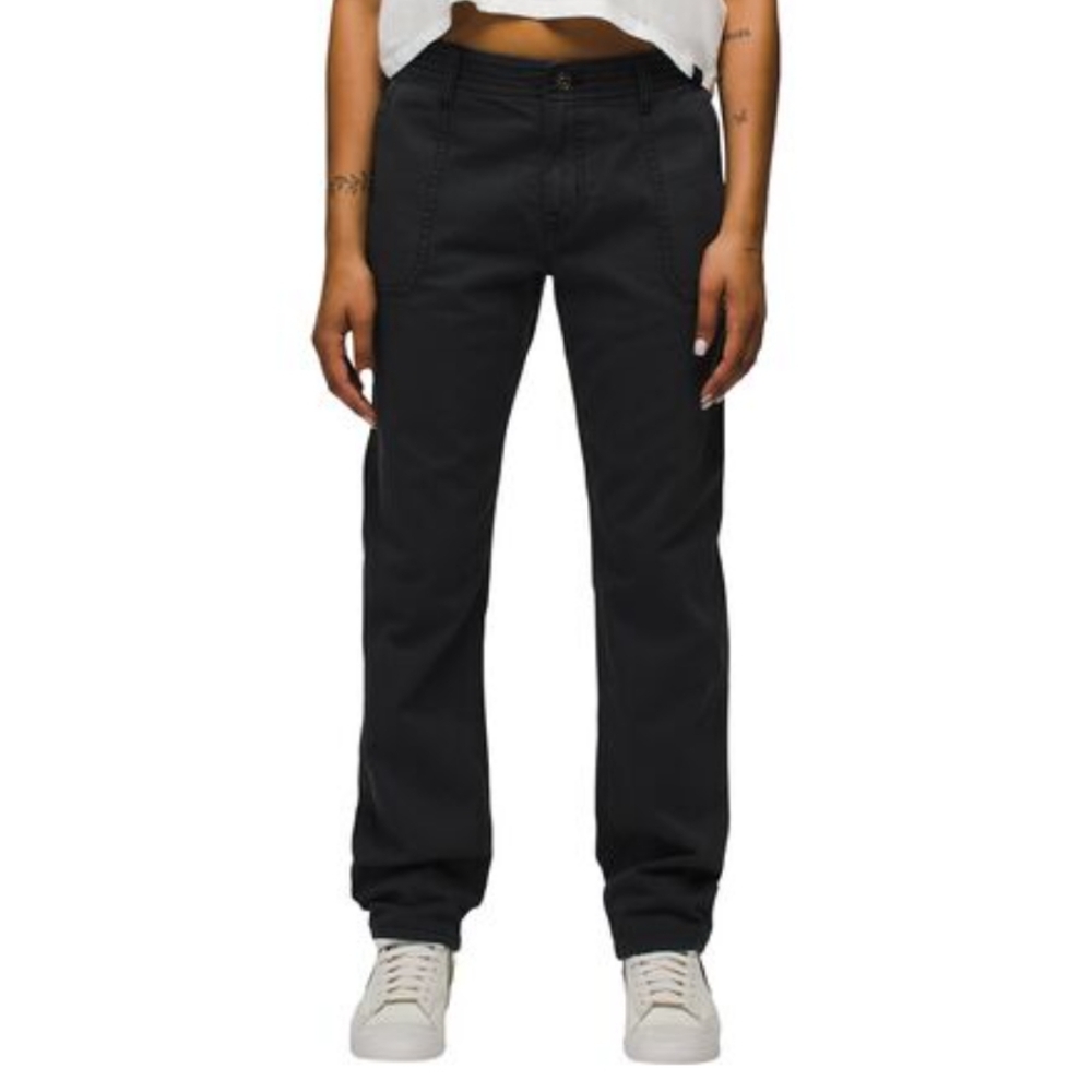 -Prana Navy Hiking Pants Easy To Roll Into Capri Length. Textured Organic Cotton